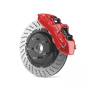 Evolution Brake Kit with Drilled